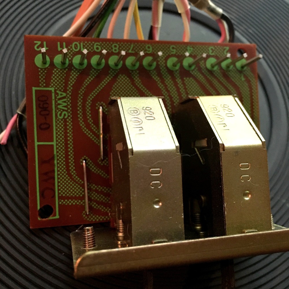 Pioneer RG-1 Dynamic Processor - Tape and Processor Toggle Switches with Board