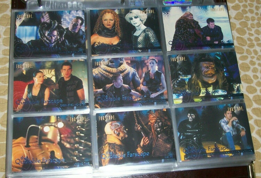 FARSCAPE: Insert Lot: Quotable Q 23 - 44 (SEE DESCRIPTION)