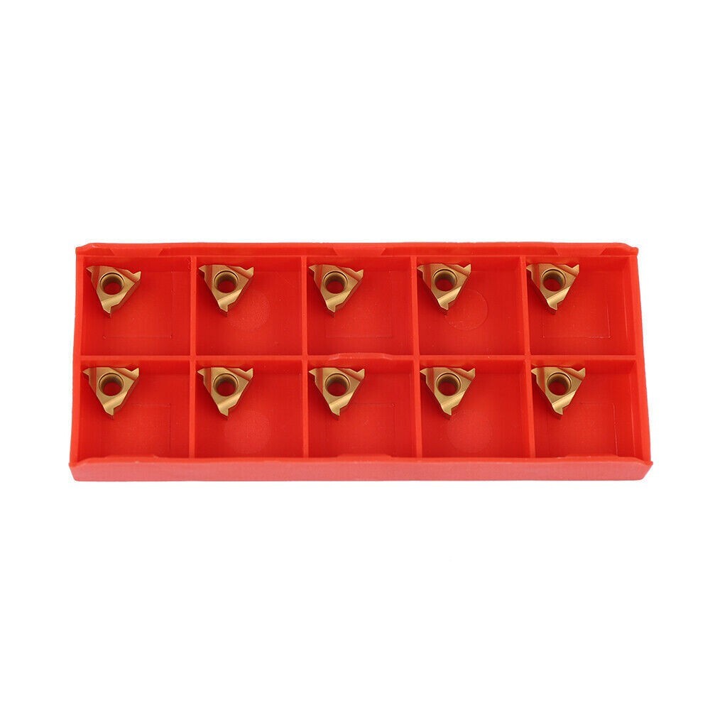 3/8 CNC Lathe Internal Threading Boring Bar Turning Tool Holder + 10 Inserts A60