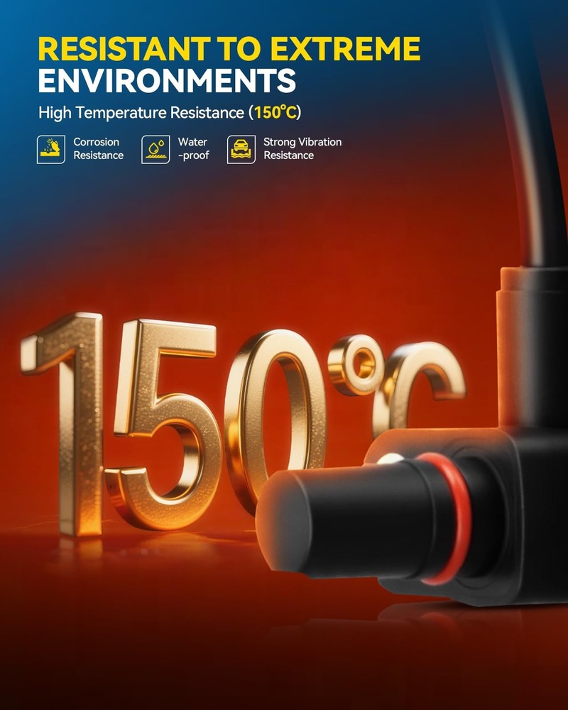 Front ABS Wheel Speed Sensor Replacement for 20072012 Mazda CX7, CX9