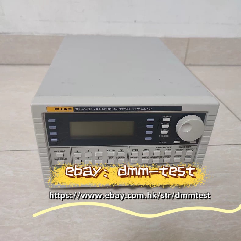 Fluke 281 40mhz Arbitrary Waveform Generator Fast delivery&dmm