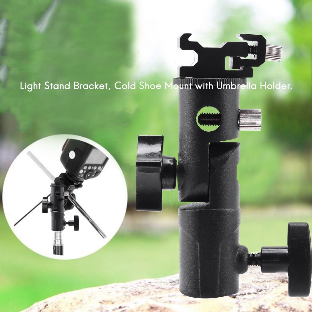 Camera Flash Speedlite Mount,Professional Swivel Light Stand Light Bracket3951