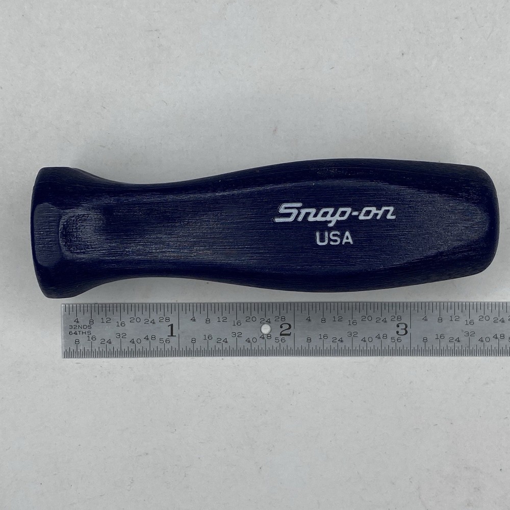 Snap On Tools USA 3-1/2" Long Navy Hard Grip Handle ONLY