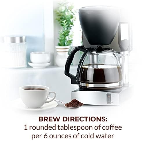 Coffee Hazelnut Creme Decaffeinated Medium Roast Ground Coffee, 10oz Bag (Pac...