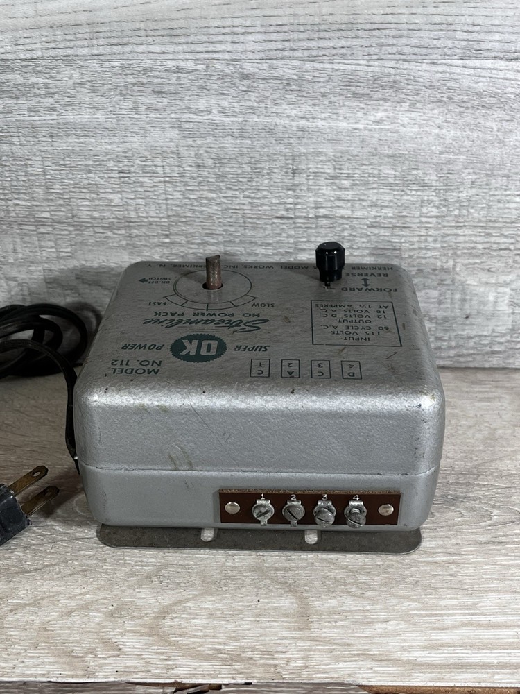 Herkimer Tool Model Works 112 HO Train Power Pack Vintage