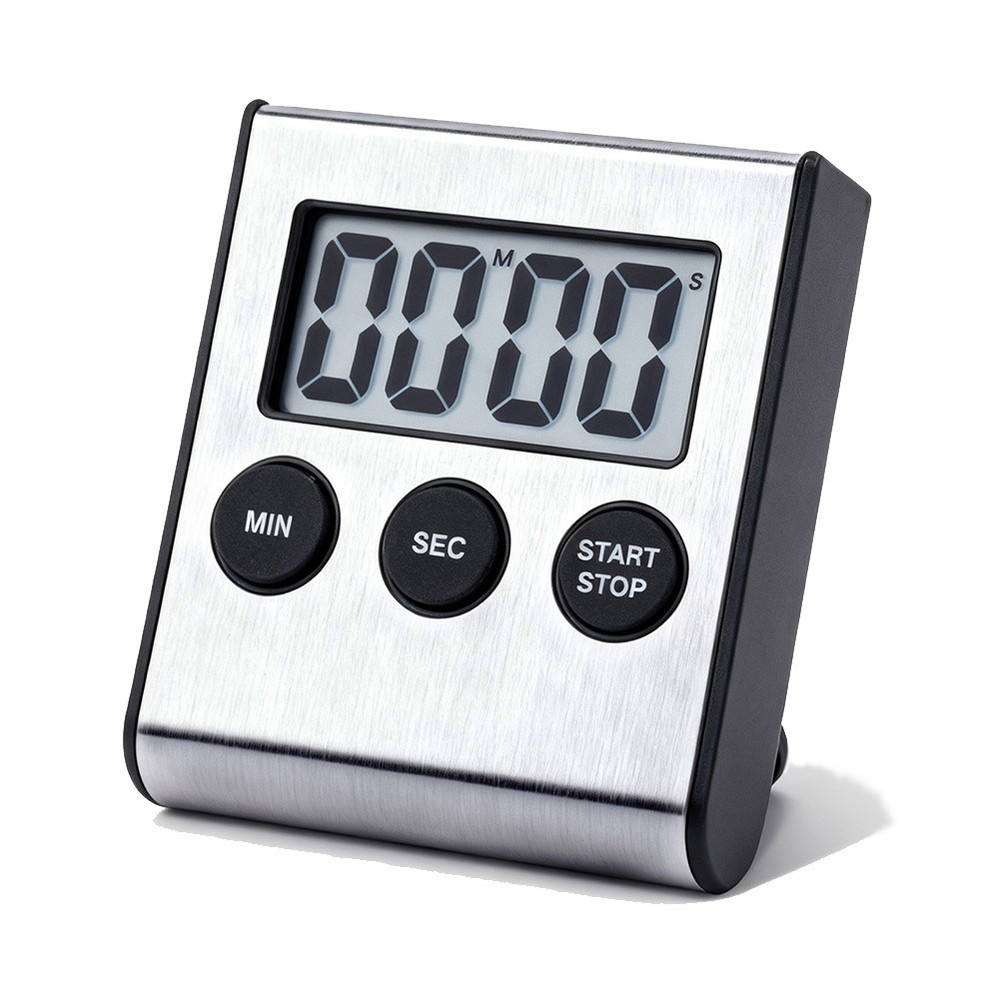 Multifunction For Kitchen Timer with Stopwatch Clock and Alarm Features