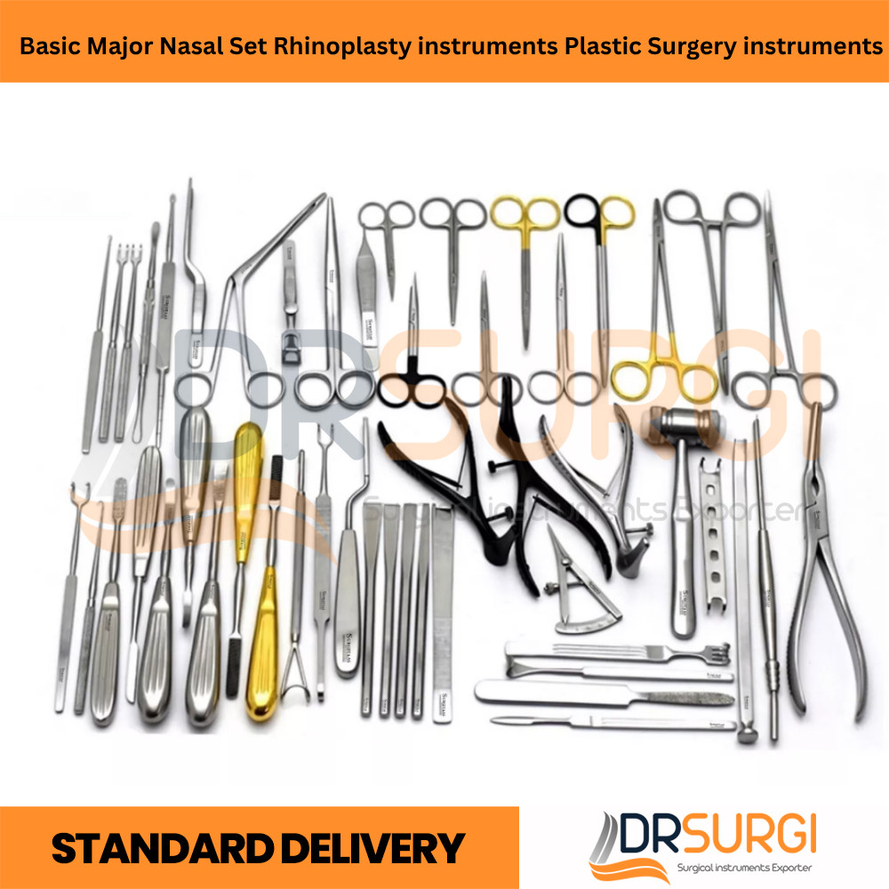 Basic Major Nasal Set Rhinoplasty instruments Plastic Surgery instruments