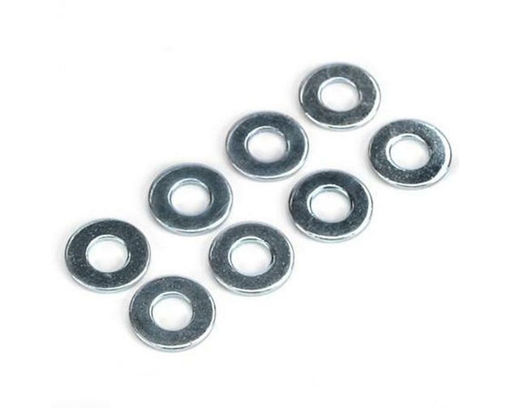DuBro Washers,Flat,4mm [DUB2110]