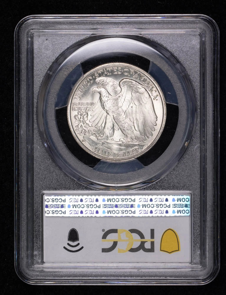 1939 S Half Dollars Liberty Walking PCGS MS-65