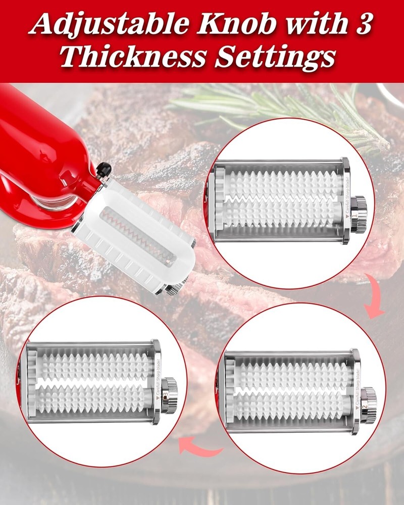 Meat Tenderizer Attachment for Kitchenaid, Tenderizer Machine for Kitchen Aid
