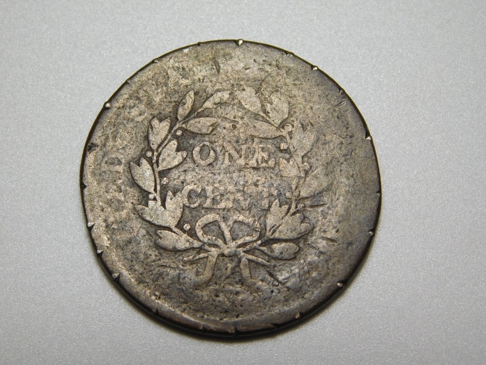 VINTAGE US COPPER COINS 1805 DRAPED BUST LARGE CENT