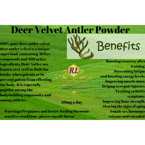 2 oz Deer Velvet Antler Powder