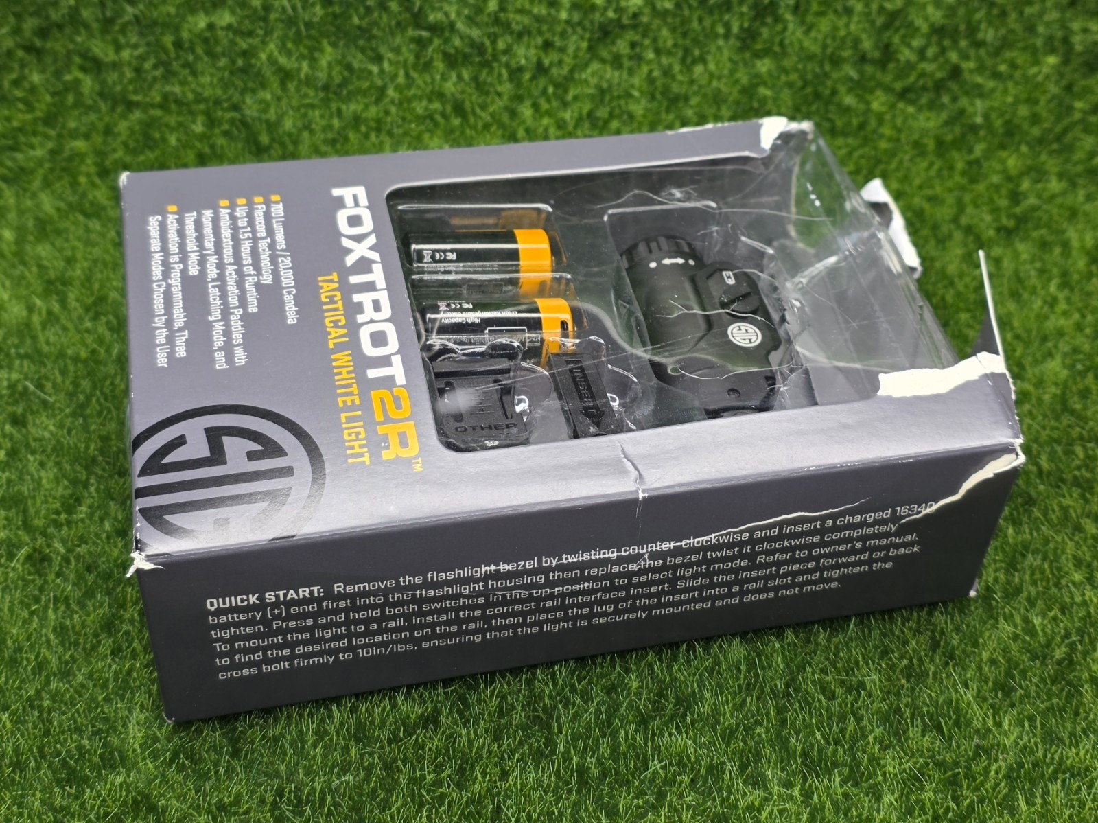 Sig Sauer FOXTROT2R 700 Lumen #SOF2R100 Universal Pistol Tactical Light