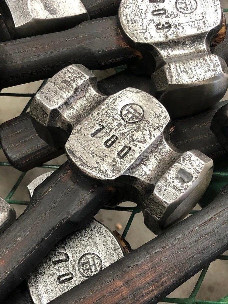 Blacksmith's Square Rounding Hammer Blacksmith's Hammer 3lbs Blacksmith Rounding