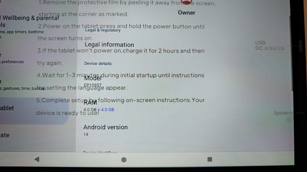 Jeazans Android Tablet, 10.1 inch Tablets with 1280 * 800 IPS HD Touchscreen, Oc