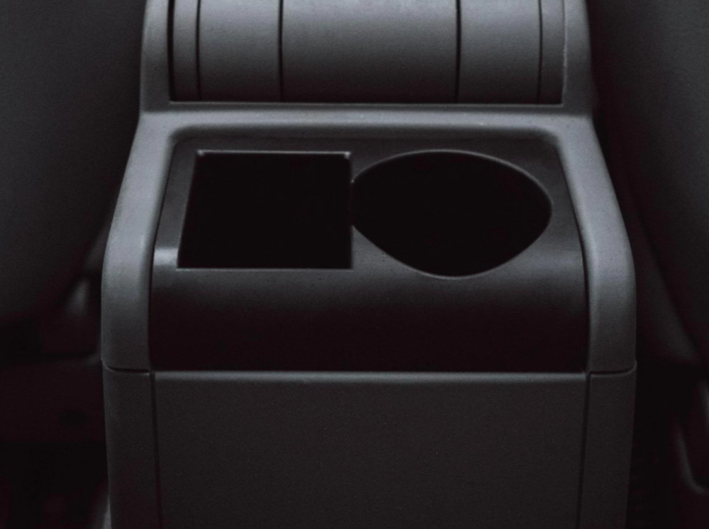 BMW E46 Compatible Rear Cup Holder Ashtray Replacement – Black PETG