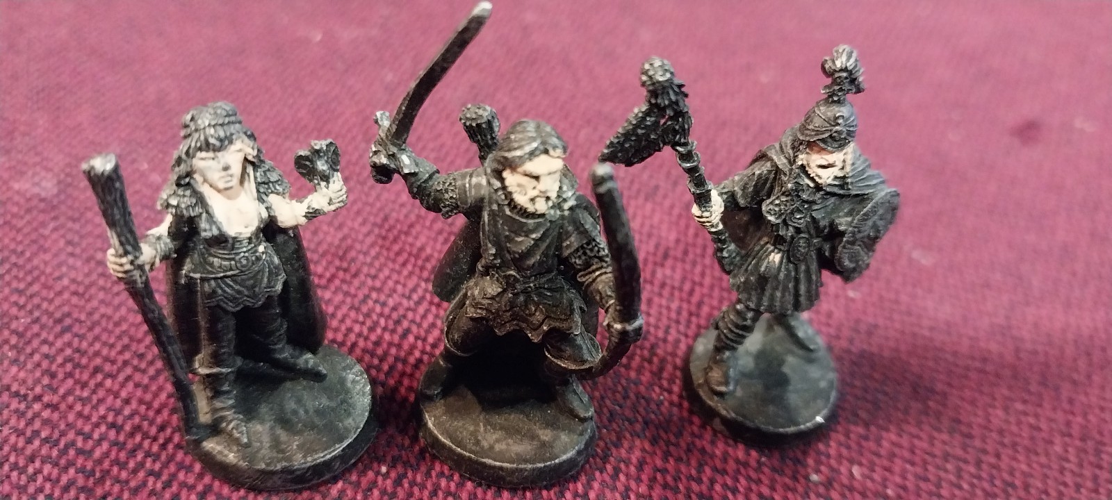 Vintage 1988 Ral Partha AD&D Forgotten Realms Heroes Complete Set