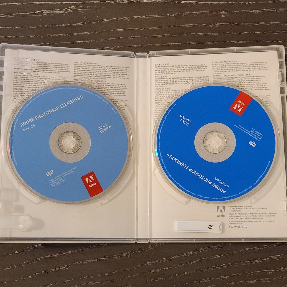 Adobe Photoshop Elements 9 2-Disc Set Complete