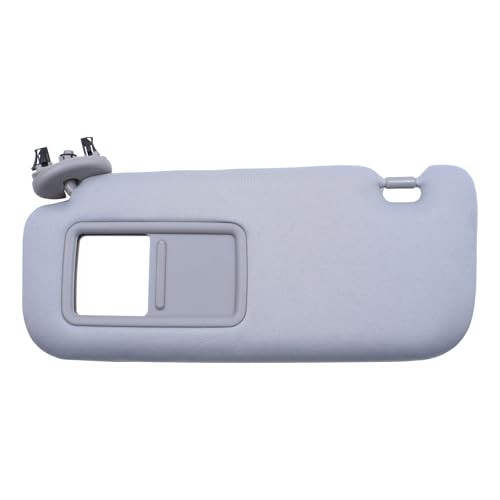 Gray Left Driver Side Sun Visor for Corolla 2007 2008 2009 2010 2011 2012 2013