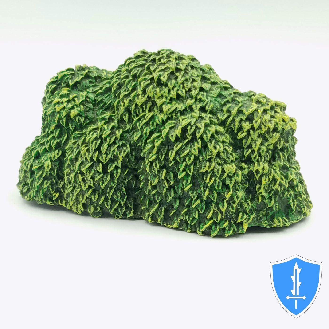 Verdant Bushes x3 - Monster Fight Club D&D Pathfinder Painted Scenery
