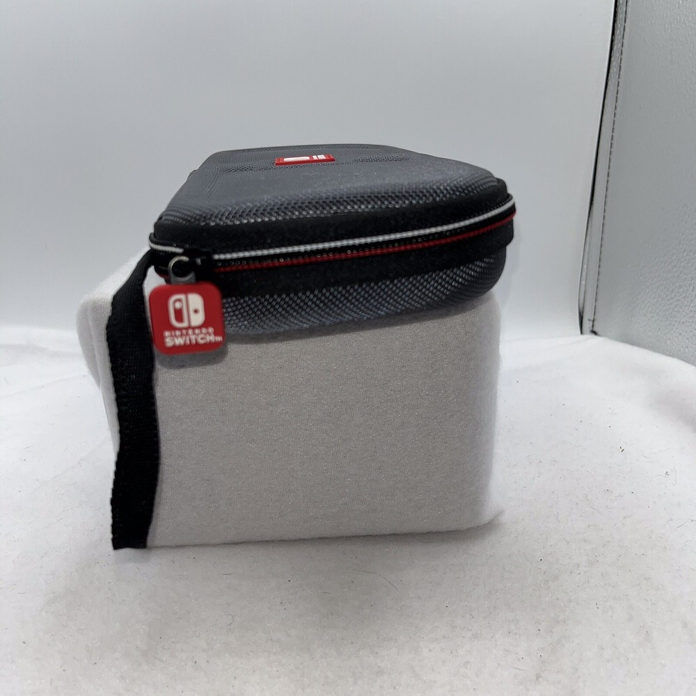 Nintendo Switch hard shell case gray accessories 9"x5"