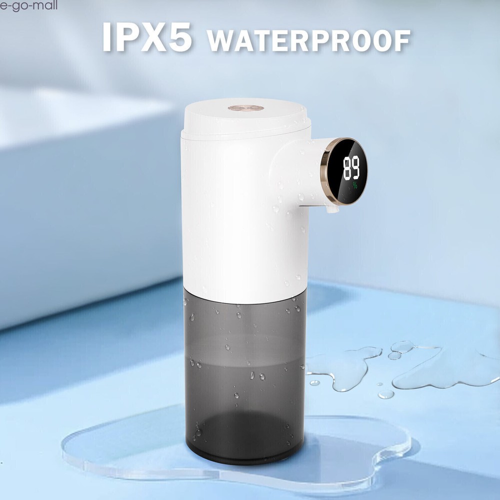 Auto Touchless Liquid /Foam Soap Dispenser w/3 Gear Volume Setting Smart Sensor