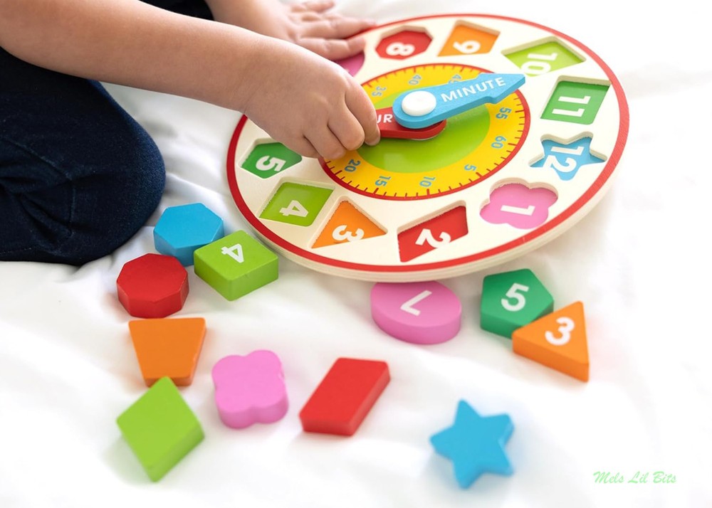 Melissa & Doug Shape Sorting Clock