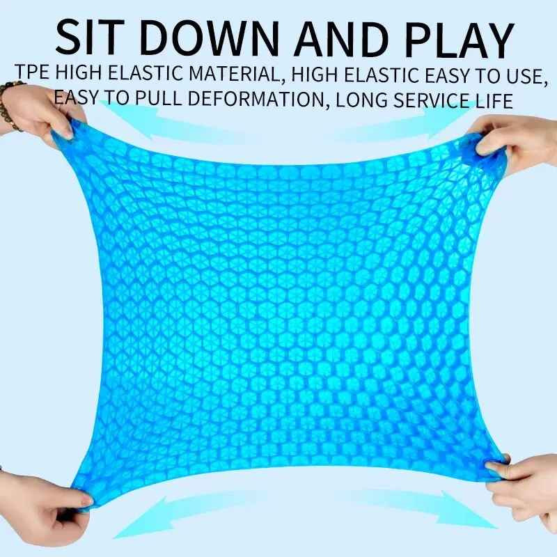 Gel Seat Cushion Honeycomb Breathable Pressure Relief Back Tailbone Pain Chair