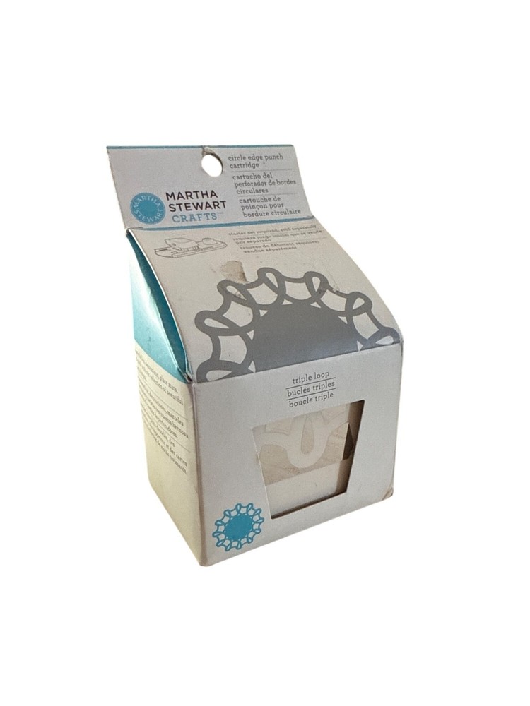 Martha Stewart Triple Loop Circle Edge Punch Eyelet Doily
