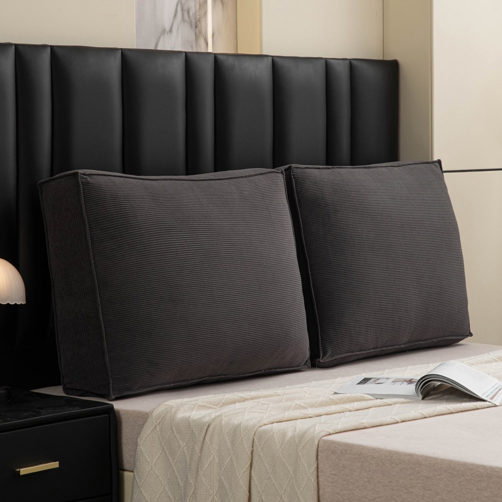 Skin Friendly Couch Cushion Square Headboard Pillows Supportive Pad for Sofa Bed