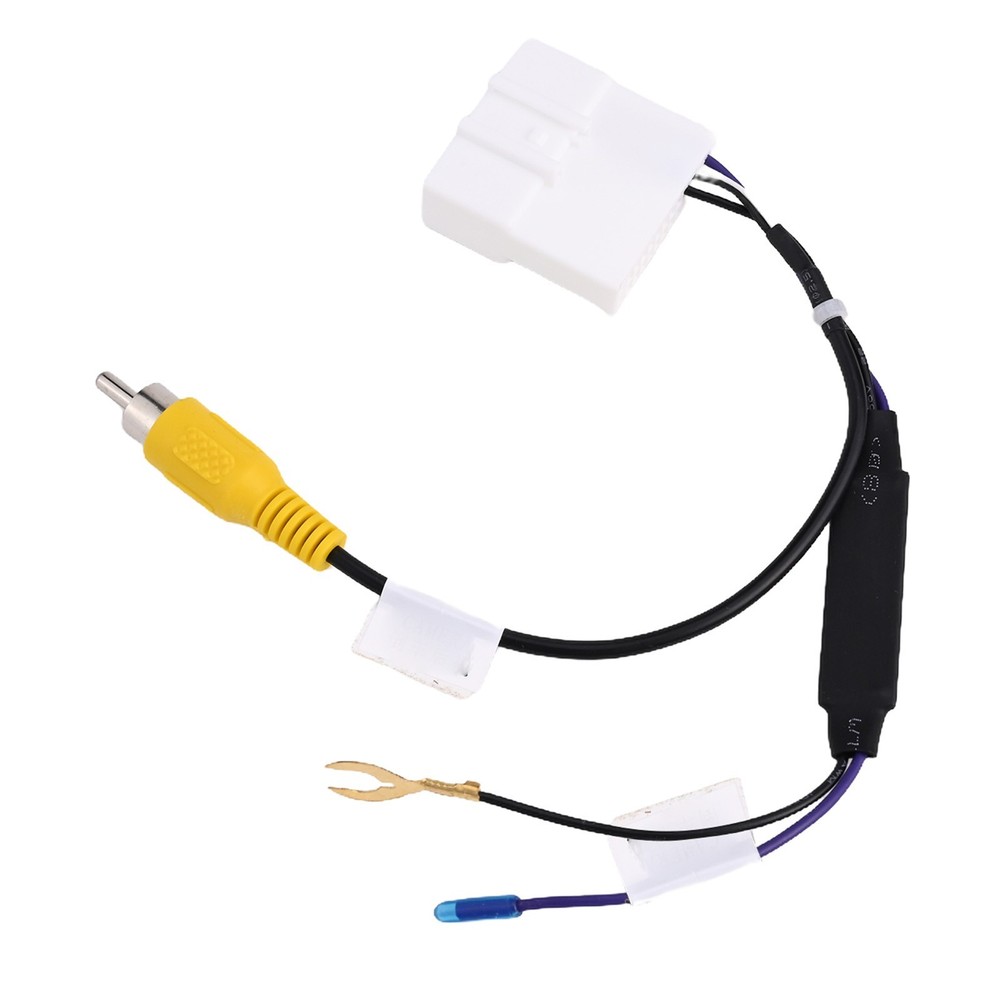 Compact Car Reverse View Adapter Cable for KIA Easy Installation 12V Input