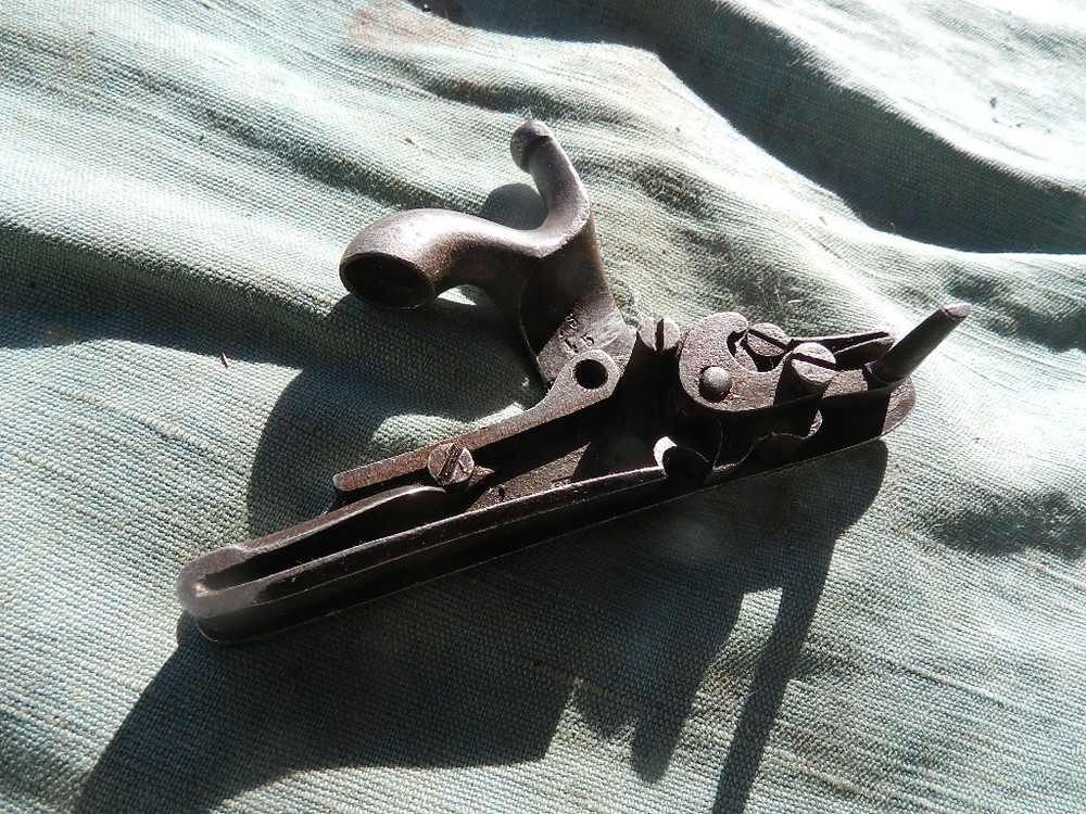 French/Belgian Percussion pistol complete lock