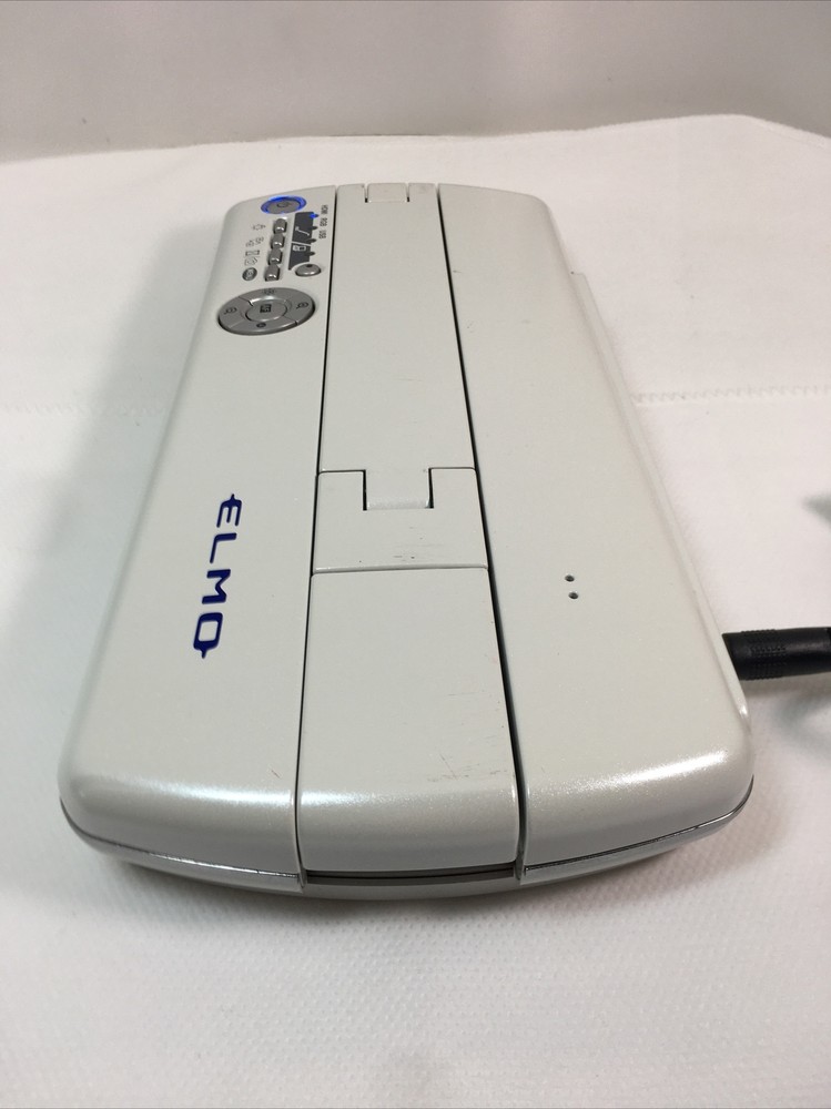 Elmo MO-1 Visual Presenter White Presentation Art Classwork Lesson Tested Work