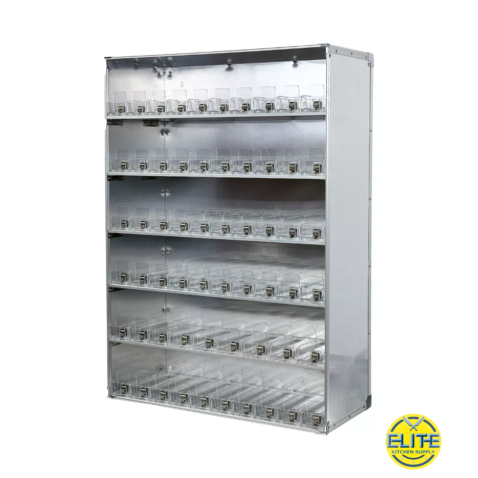 24" W 600 Pack Cigarette Tobacco Display Rack, Transparent Shelf