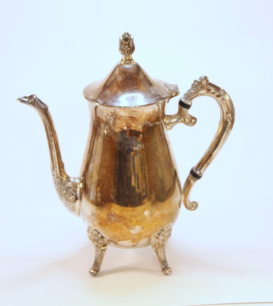 International Silver company silver plate tea service