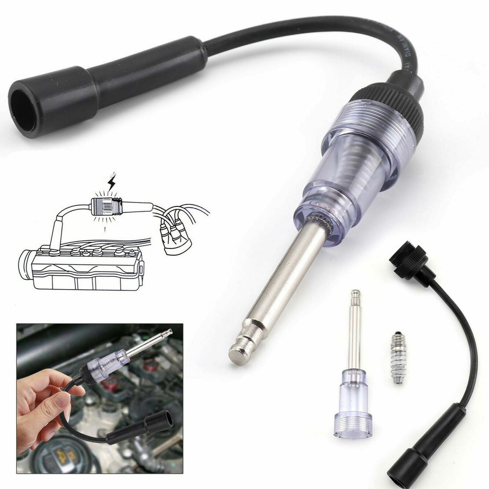 Spark Plug Tester In Line Auto Diagnostic Ignition Coil Engine System Test Tools