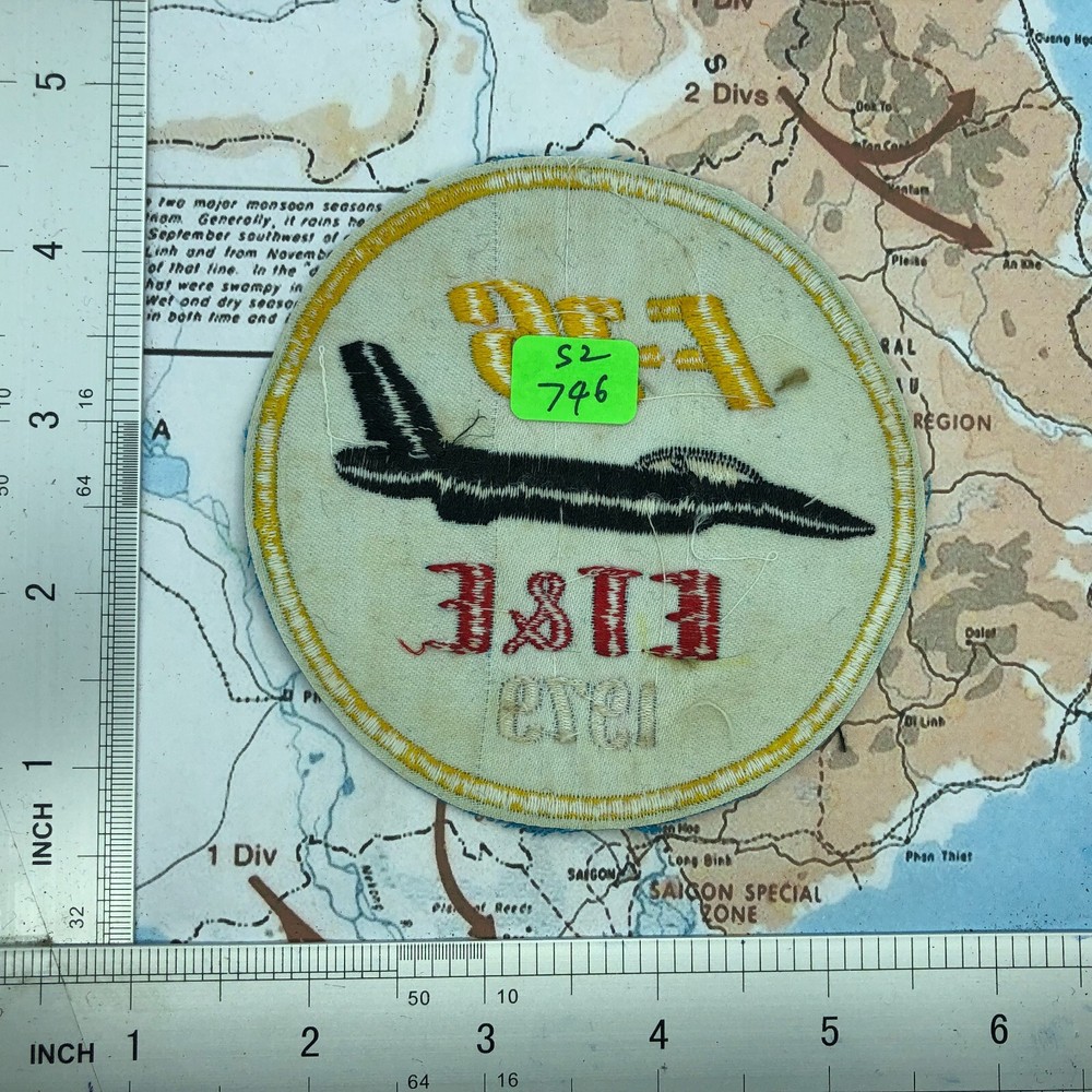 Patch USAF Patch Test F 16 6510 Test Wing ETE European Test Evaluati patch s7