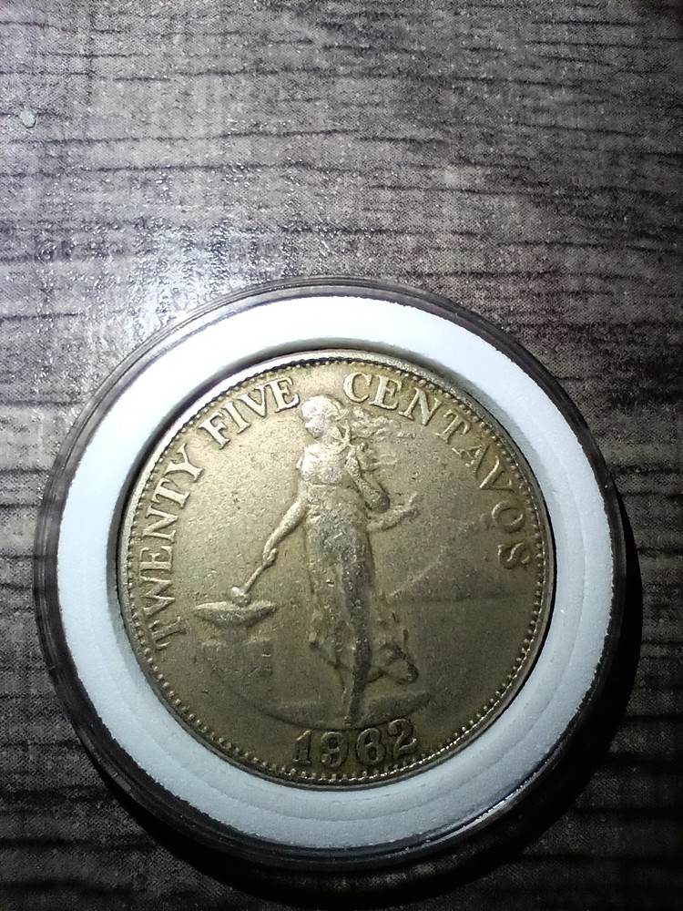 1962 Philippines 25 Centavos