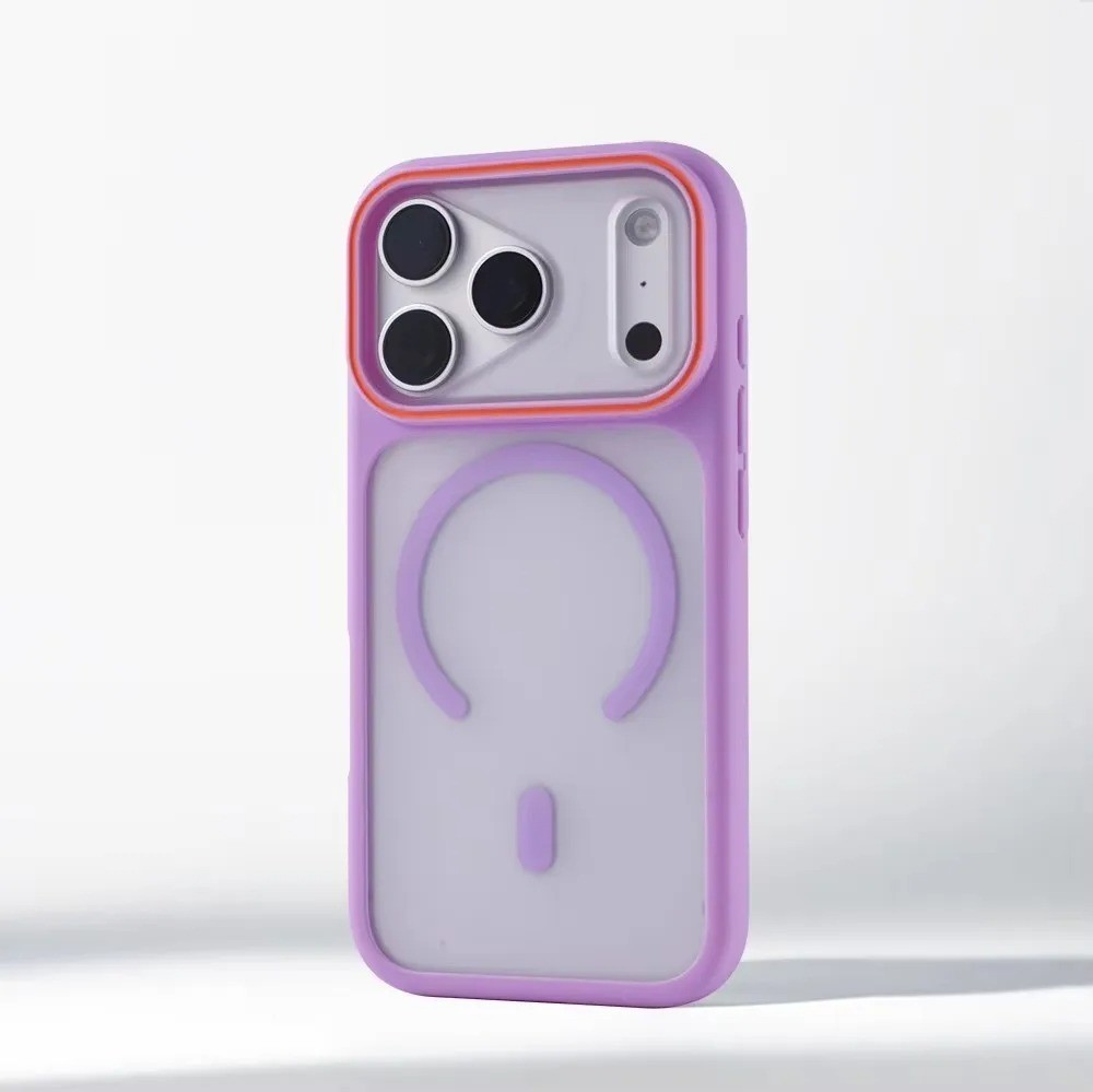 Luxury Matte Translucent Magsafe Case iPhone 17 Pro Max Magnetic Shockproof