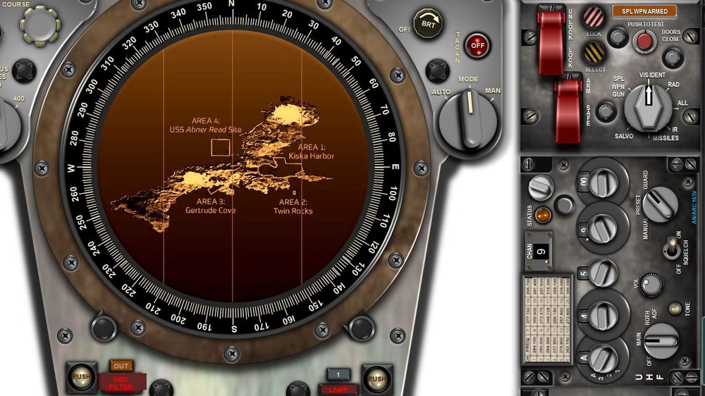 F106 DELTA DART 'SIX' COCKPIT instrument panel CDkit