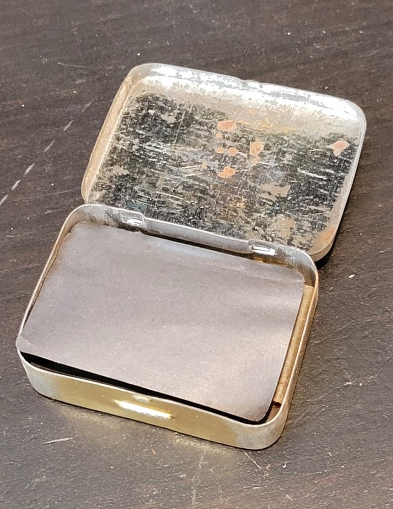 Gramophone phonograph needle Tin Aegir Empty