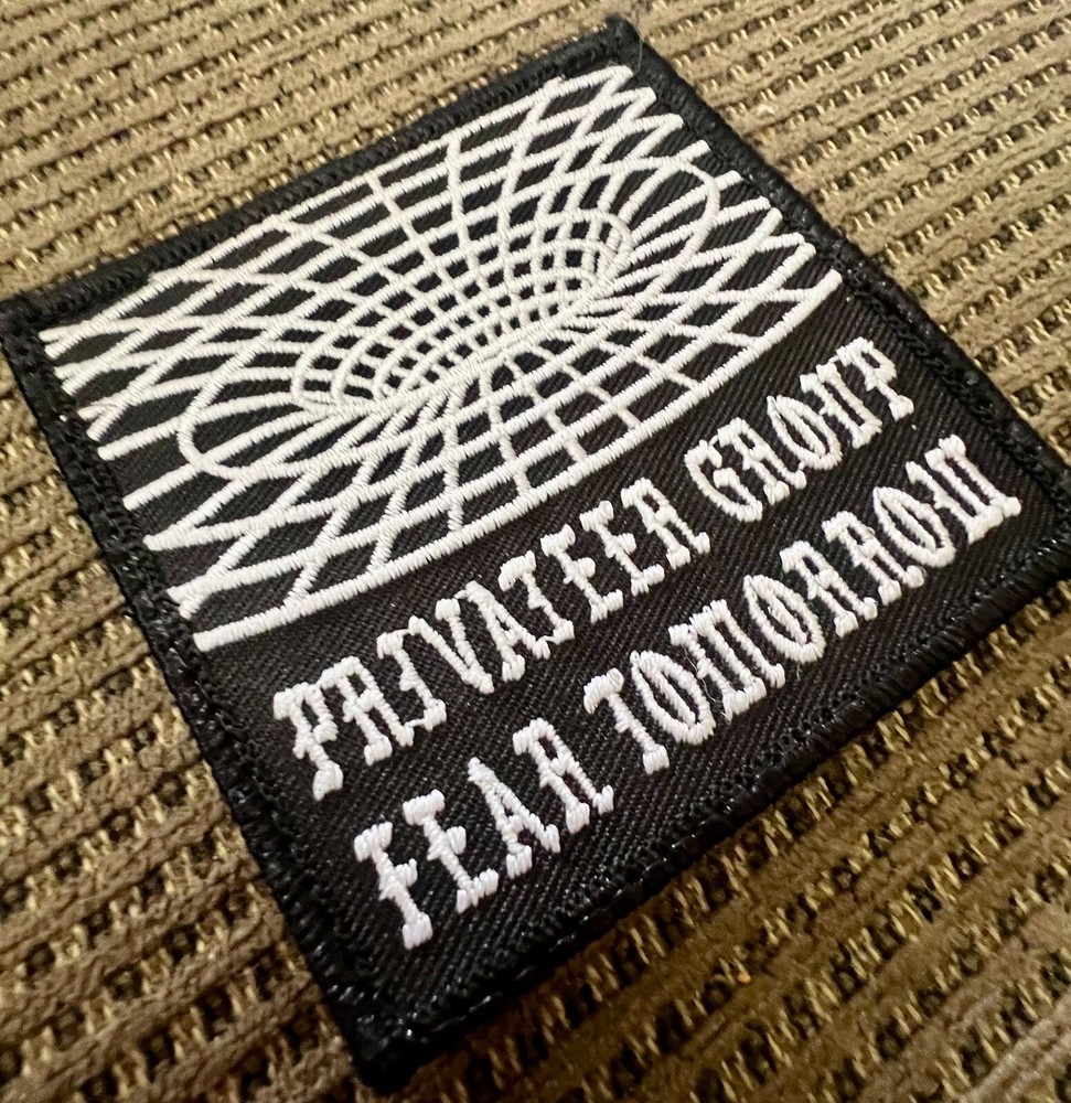 Fear Tomorrow x Privateer Group "3D Hole" Stitched Patch
