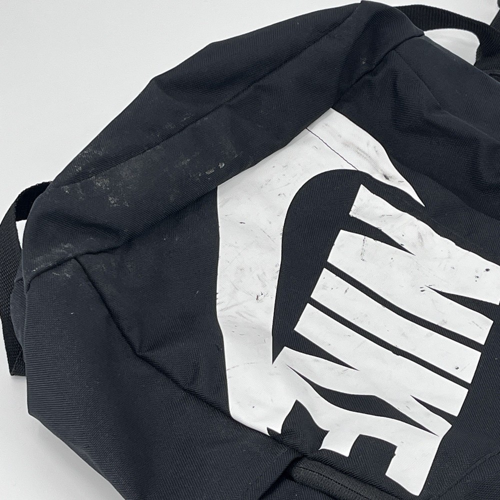 Nike 72 Backpack Black With Zip Closure
