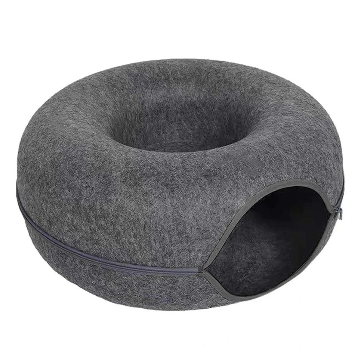 Cat Cave EXTRA LARGE Cat Tunnel Bed Indoor Cats,Cat Donut 50cm