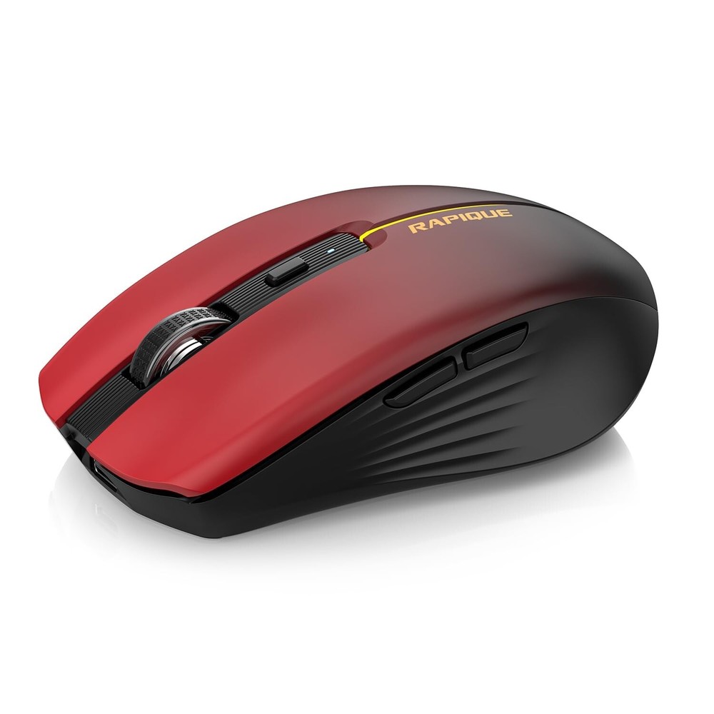 Bluetooth Wireless Mouse - (BT1/BT2+USB) Tri-Mode High Performance, Rechargea...