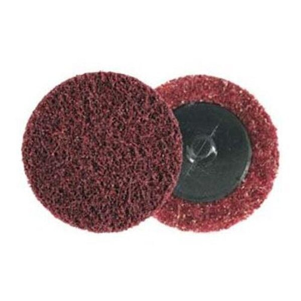 Scotch-Brite Roloc Surface Conditioning Disc, SC-DR, A/O Medium, TR, 1 in
