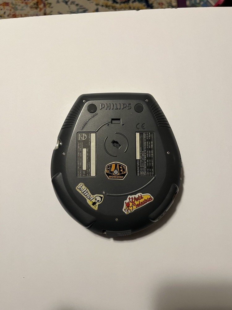 Philips Portable CD Player Jog Proof Skip Protection Working Tested