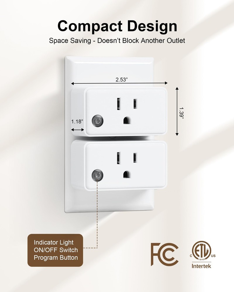 TREEWELL Remote Control Outlet Wireless Wall Switch, 200FT Long Range RF Remo...