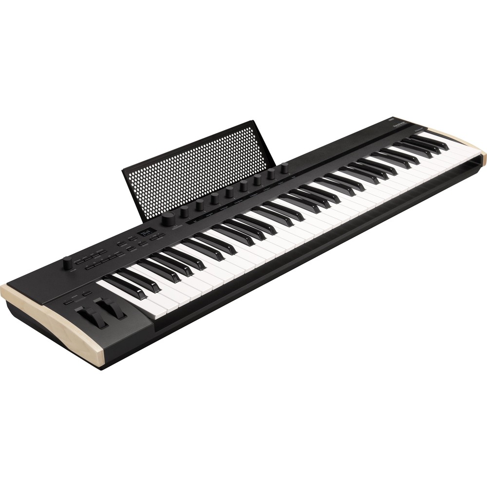 Korg Keystage 61 Poly AT MIDI Keyboard Controller PEDAL KIT