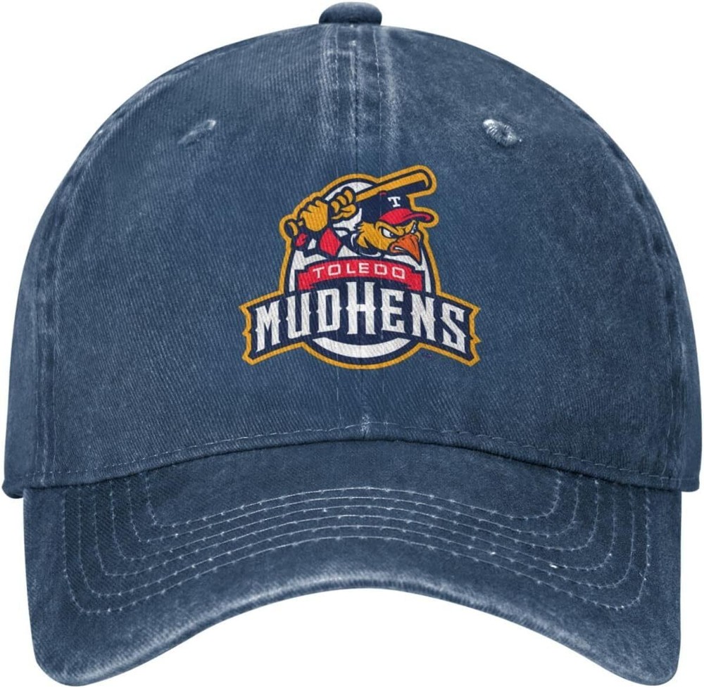 Toledo Mud Hens Hat Adjustable Personalized printed unisex baseball cap